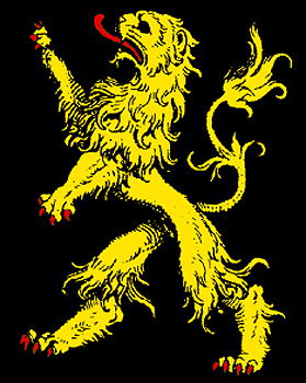 The Lion Guardant Rampant, insignia of the Invictus.